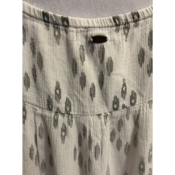 O' Neill Lagoon Maxi Dress Yellow Summer Boho Sundress Surfer Beachy Fairy Sz 7 - Picture 6 of 12